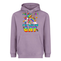 Lavender LGBTQ I'm Not Gay I'm Super Gay Heavyweight Hoodie - BundleAndBundleShop