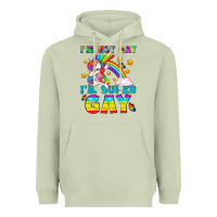 Matcha LGBTQ I'm Not Gay I'm Super Gay Heavyweight Hoodie - BundleAndBundleShop