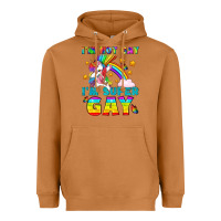 Meerkat LGBTQ I'm Not Gay I'm Super Gay Heavyweight Hoodie - BundleAndBundleShop