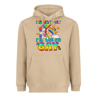 Mushroom LGBTQ I'm Not Gay I'm Super Gay Heavyweight Hoodie - BundleAndBundleShop