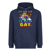 Lgbtq I'm Not Gay I'm Super Gay Heavyweight Hoodie | Teevron