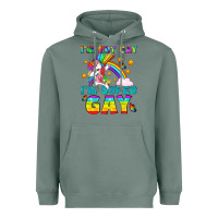 Sage LGBTQ I'm Not Gay I'm Super Gay Heavyweight Hoodie - BundleAndBundleShop