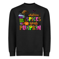 Black whatever spices your pumpkin Heavyweight Sweatshirt - AdoDesignShop