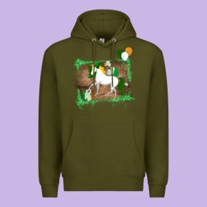 Unicorn Dabbing With Shamrock For St. Patricks Day Premium Hoodie Designed By Bettercallsaul