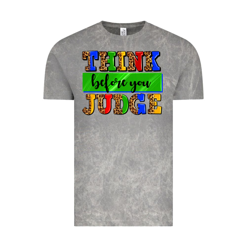 Think Before You Judge Vintage Tee by AdoDesignShop | Teevron