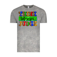 Cloud Rock think before you judge Vintage Tee - AdoDesignShop