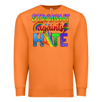 Carrot Straight Againts Hate Premium Sweatshirt - BundleAndBundleShop