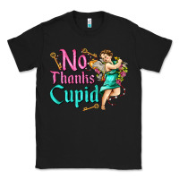 Black no thanks cupid Classic Tee - AdoDesignShop