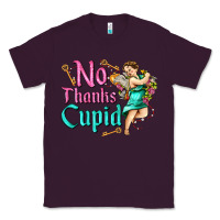 Plum no thanks cupid Classic Tee - AdoDesignShop