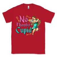 Red no thanks cupid Classic Tee - AdoDesignShop
