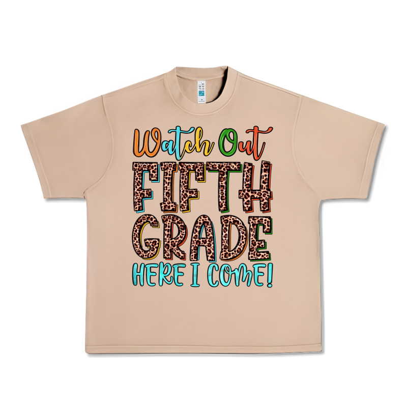 Watch Out Fifth Grade Here I Come! Urban Heavy Tee by JahusDesignShop | Teevron