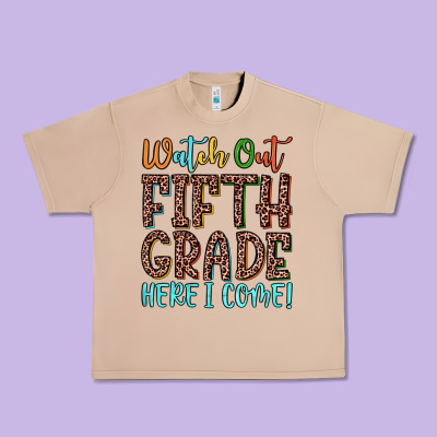 Watch Out Fifth Grade Here I Come! Urban Heavy Tee Designed By Jahusdesignshop