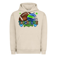 Pigment French Oak Touchdown season American football green and blue Urban Hoodie - HowdyJamesFarm