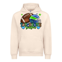 Sandshell Touchdown season American football green and blue Urban Hoodie - HowdyJamesFarm