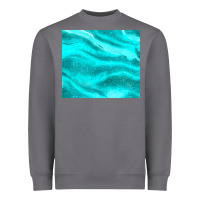 Storm turquoise glitter Heavyweight Sweatshirt - JahusDesignShop