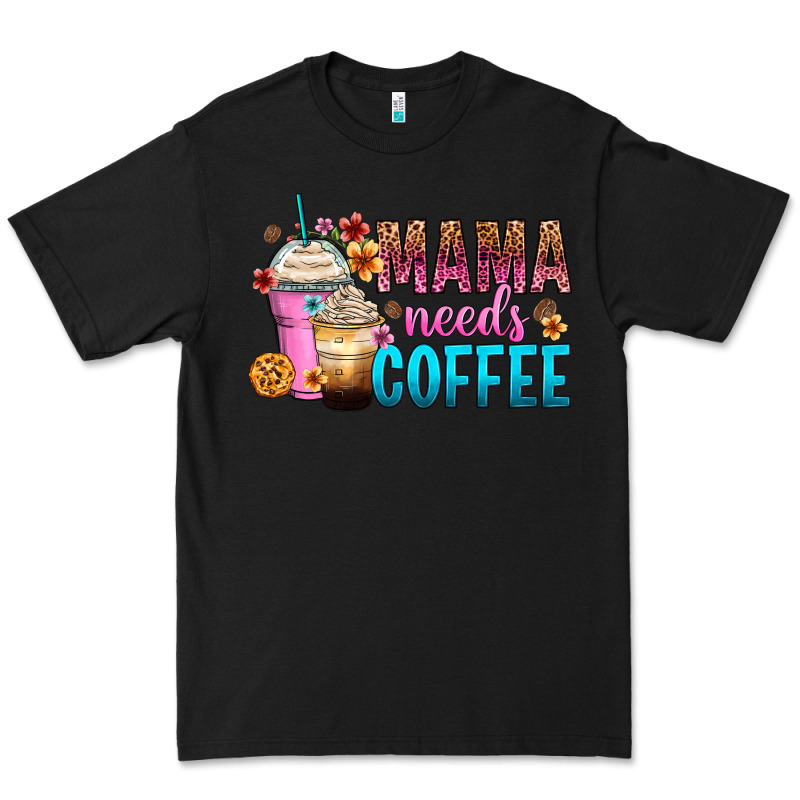 Mama Needs Coffee Premium Tee by Zillion Design Studio | Teevron