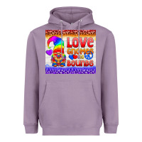 Lavender LGBTQ+ Love Gnomes No Bounds Tumbler Heavyweight Hoodie - BundleAndBundleShop
