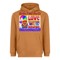 Meerkat LGBTQ+ Love Gnomes No Bounds Tumbler Heavyweight Hoodie - BundleAndBundleShop