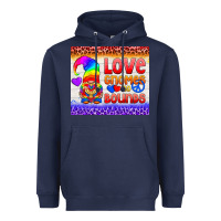 Navy LGBTQ+ Love Gnomes No Bounds Tumbler Heavyweight Hoodie - BundleAndBundleShop