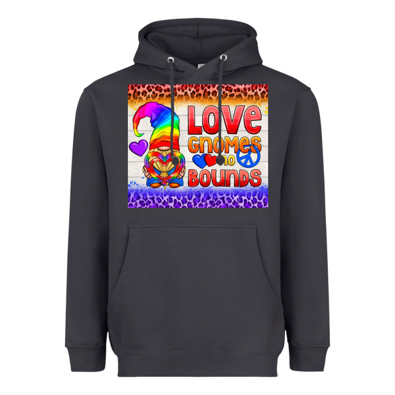 Lgbtq+ Love Gnomes No Bounds Tumbler Heavyweight Hoodie by BundleAndBundleShop | Teevron