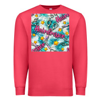 Cardinal Hairdresser Scissor And Stars With Glitter Seamless Pattern Bbs Premium Sweatshirt - BundleAndBundleShop