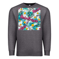 Hairdresser Scissor And Stars With Glitter Seamless Pattern Bbs Premium Sweatshirt | Teevron