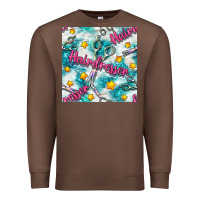 Chestnut Hairdresser Scissor And Stars With Glitter Seamless Pattern Bbs Premium Sweatshirt - BundleAndBundleShop