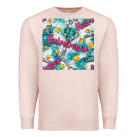 Pale Pink Hairdresser Scissor And Stars With Glitter Seamless Pattern Bbs Premium Sweatshirt - BundleAndBundleShop