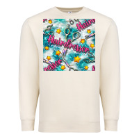 Sandshell Hairdresser Scissor And Stars With Glitter Seamless Pattern Bbs Premium Sweatshirt - BundleAndBundleShop