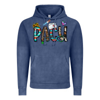 Vintage Denim pacu Vintage Hoodie - CowhideDigitalArt