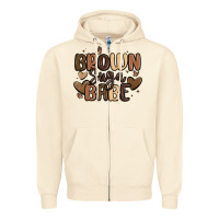 Sandshell brown sugar babe Zipper Hoodie - MaliasSmallBusiness