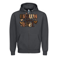 Smoke brown sugar babe Zipper Hoodie - MaliasSmallBusiness