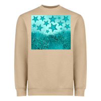 Mushroom turquoise glitter star Heavyweight Sweatshirt - JahusDesignShop