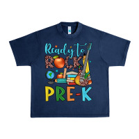 Navy ready to rock pre k Urban Heavy Tee - JahusDesignShop