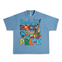 Pebble Blue ready to rock pre k Urban Heavy Tee - JahusDesignShop