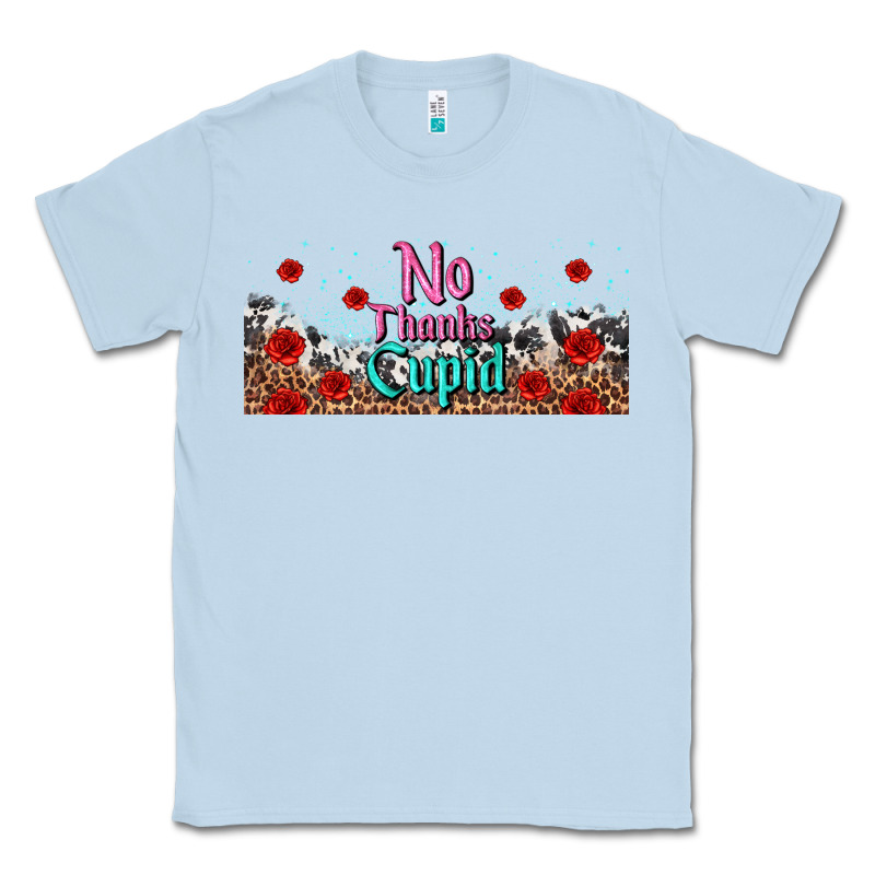 No Thanks Cupid Classic Tee by AdoDesignShop | Teevron