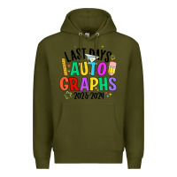 Army Green last days auto graphs Premium Hoodie - JahusDesignShop