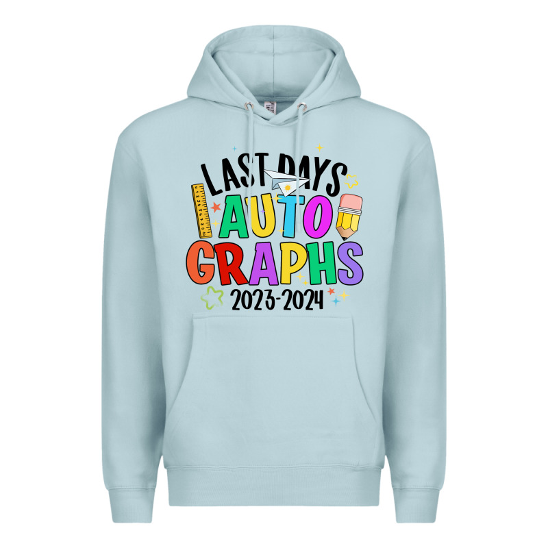 Last Days Auto Graphs Premium Hoodie by JahusDesignShop | Teevron