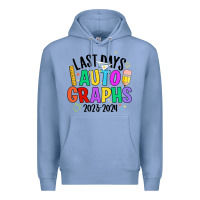 Colony Blue last days auto graphs Premium Hoodie - JahusDesignShop