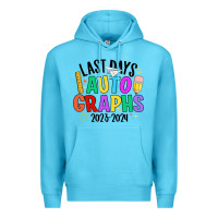 Ocean Blue last days auto graphs Premium Hoodie - JahusDesignShop