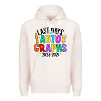Pale Pink last days auto graphs Premium Hoodie - JahusDesignShop