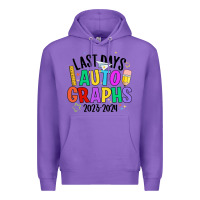 Purple last days auto graphs Premium Hoodie - JahusDesignShop