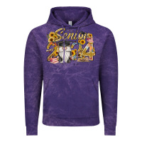 Cloud Purple senior 2024 Vintage Hoodie - RacoonDesign