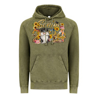 Vintage Olive senior 2024 Vintage Hoodie - RacoonDesign