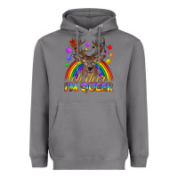 Storm LGBTQ+ Oh Deer I'm Queer Heavyweight Hoodie - BundleAndBundleShop