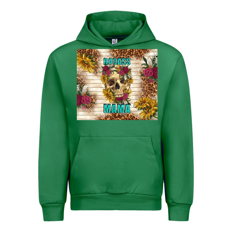 Badass Mama With Flowers Urban Hoodie by TumblerDesignByShophia | Teevron