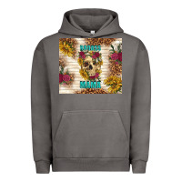 Pigment Tornado badass mama with flowers Urban Hoodie - TumblerDesignByShophia