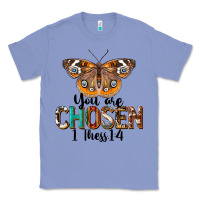 Colony Blue You Are Chosen Religious Classic Tee - LillyAllenDesigns