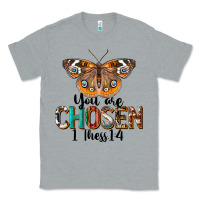 Heather Grey You Are Chosen Religious Classic Tee - LillyAllenDesigns