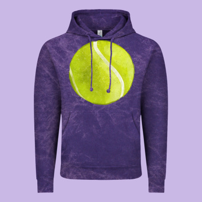 Tennis Ball Fa Element 2 Vintage Hoodie Designed By Fadigitalartstudio